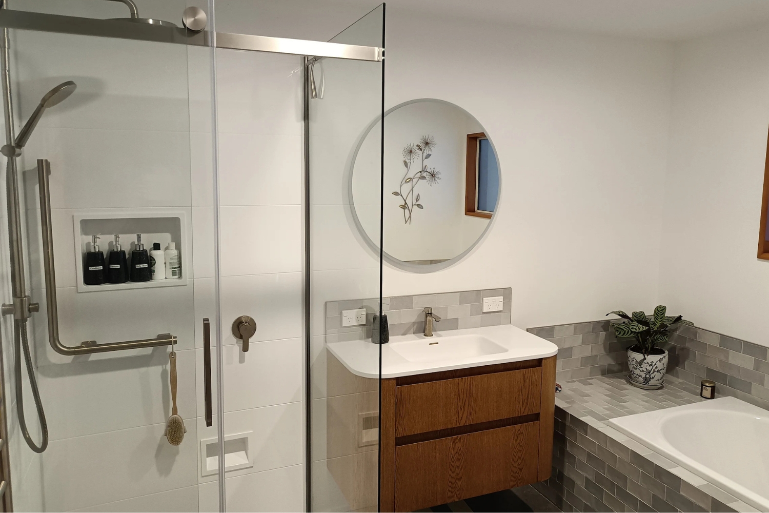 Nelson accessible bathroom renovation